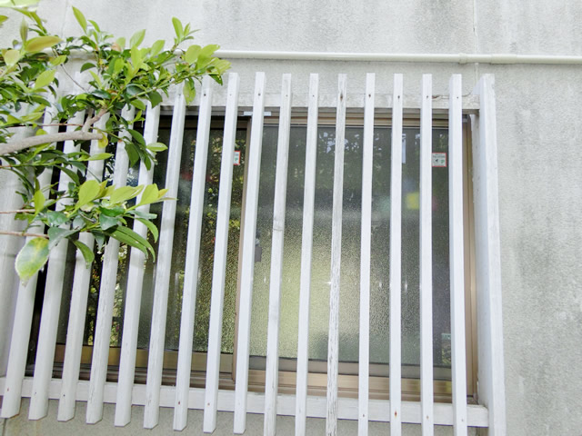 窓の防犯対策　防犯ガラス取替え工事　施工事例　名古屋市守山区
